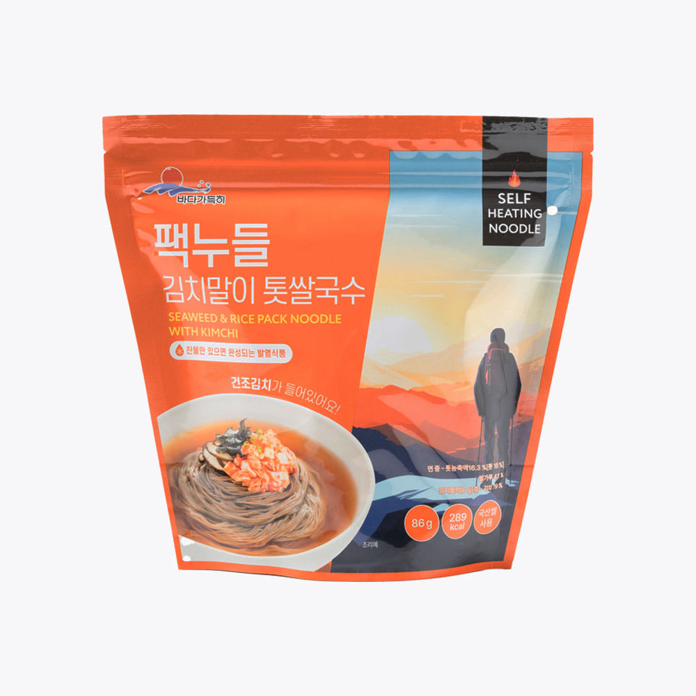 Self-Heating Kimchi & Hijiki Pack Noodle